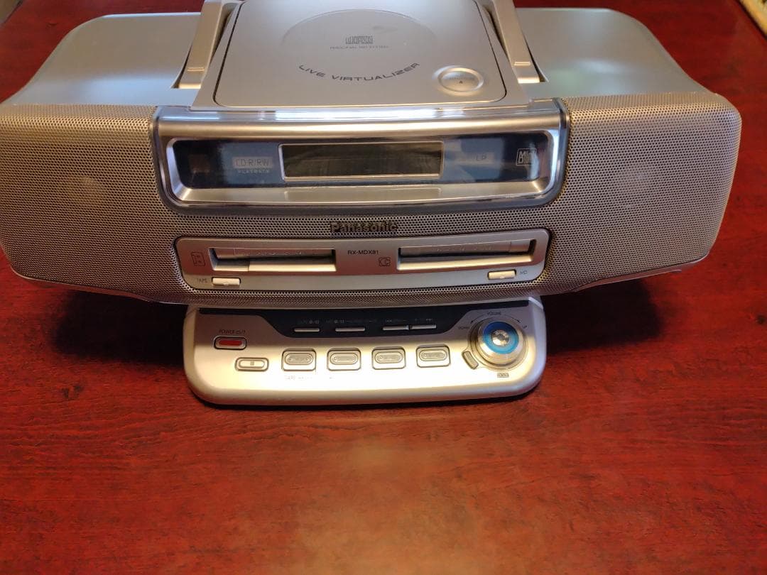 ★ パナソニック MDラジカセ RX-MDX81