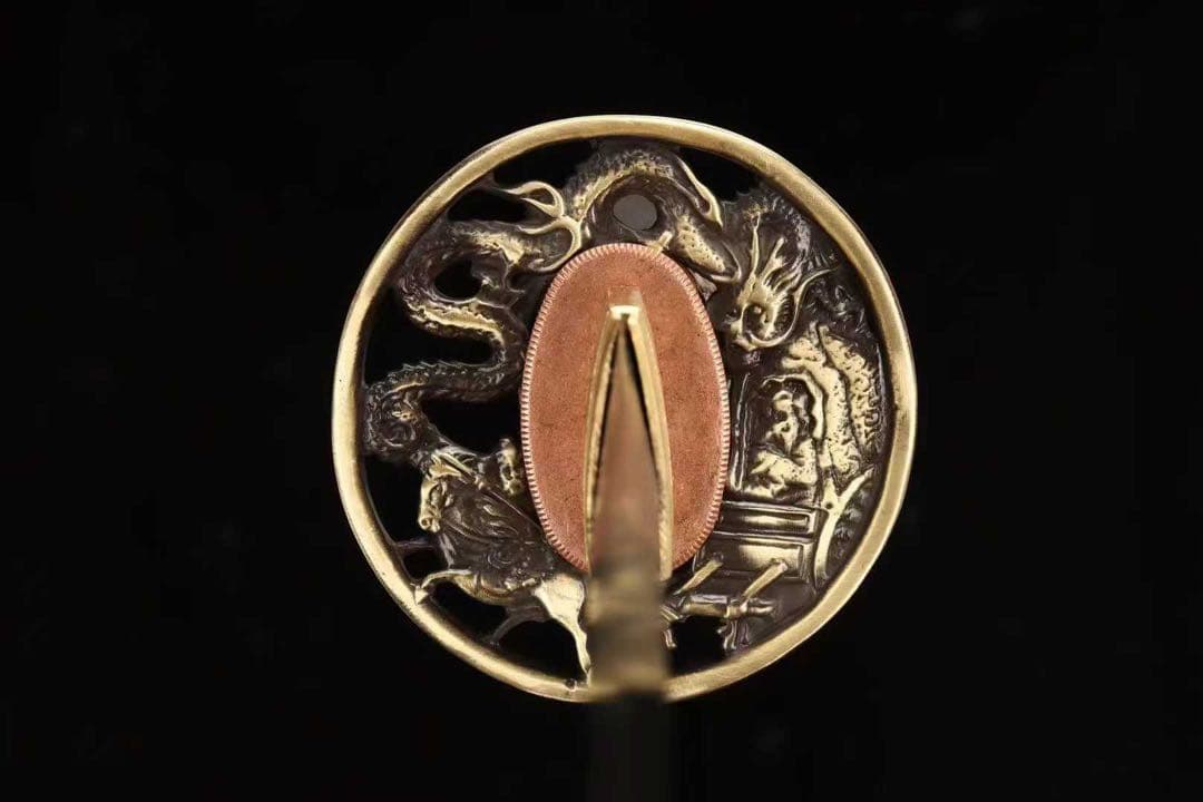 龍馬 銅装武蔵刀 高級本格居合刀 美術刀 刀装具 模擬刀 日本刀 模造刀