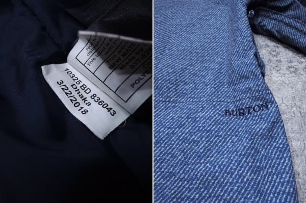 BURTON HILLTOP JACKET●スノボー/メンズSサイズ(実寸M〜L