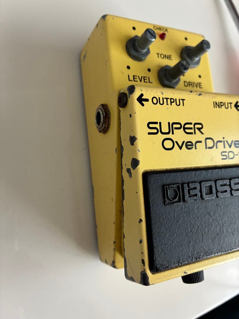 BOSS SUPER OverDrive SD-1 JRC 4558D 83年