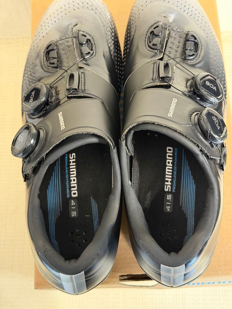 シマノRC7 41.5(26.2cm)BOAダイヤル カーボンソールシューズ