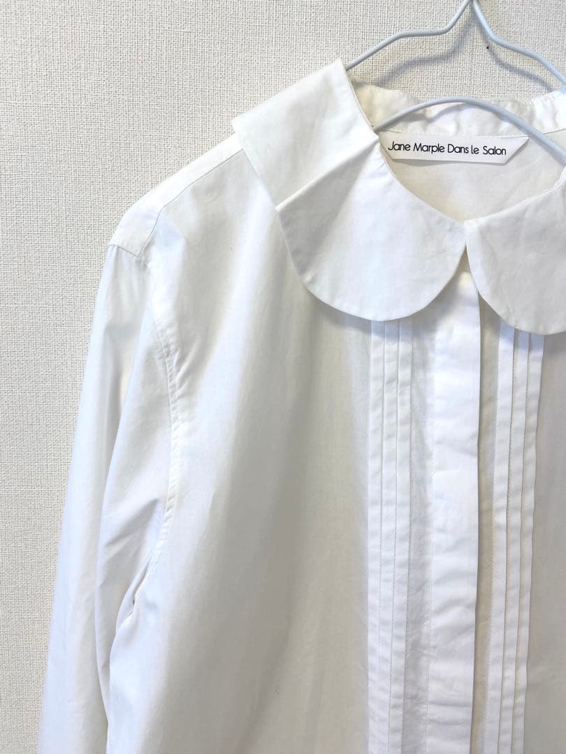 ジェーンマープル ドンルサロン ブラウス 白