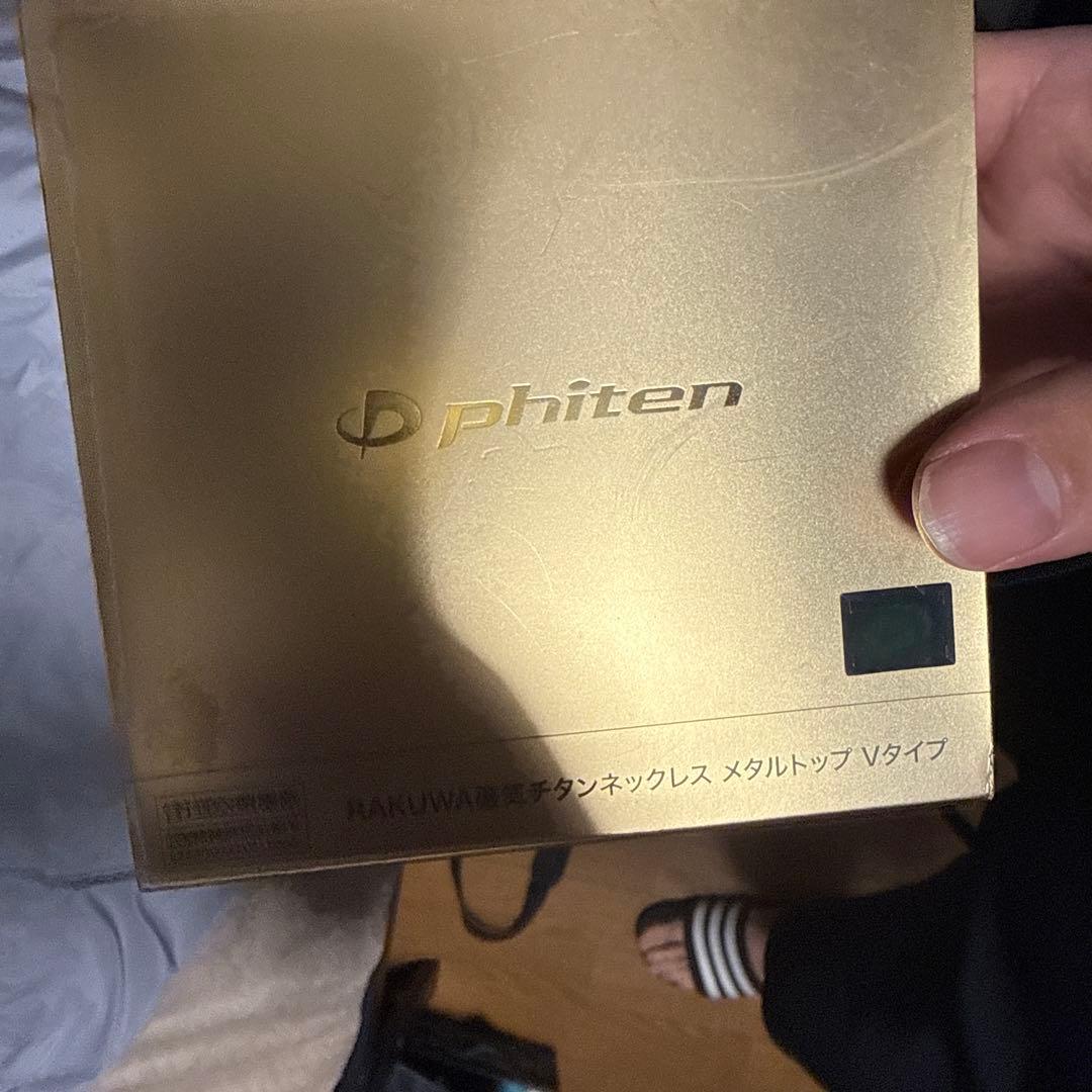 phiten RANUWAダンネックレス シルバー