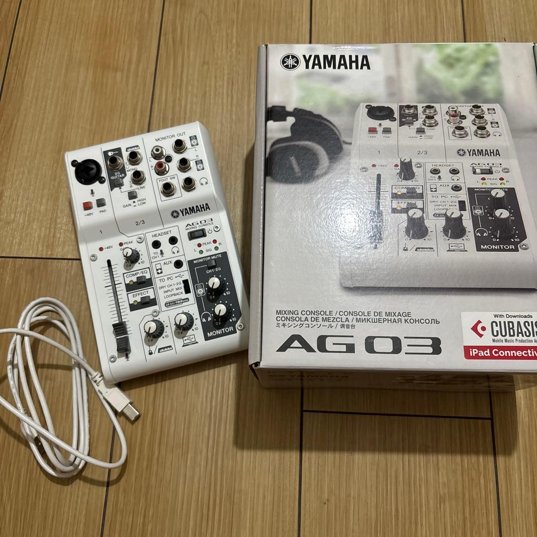 YAMAHA AG03 インターフェース　外箱付