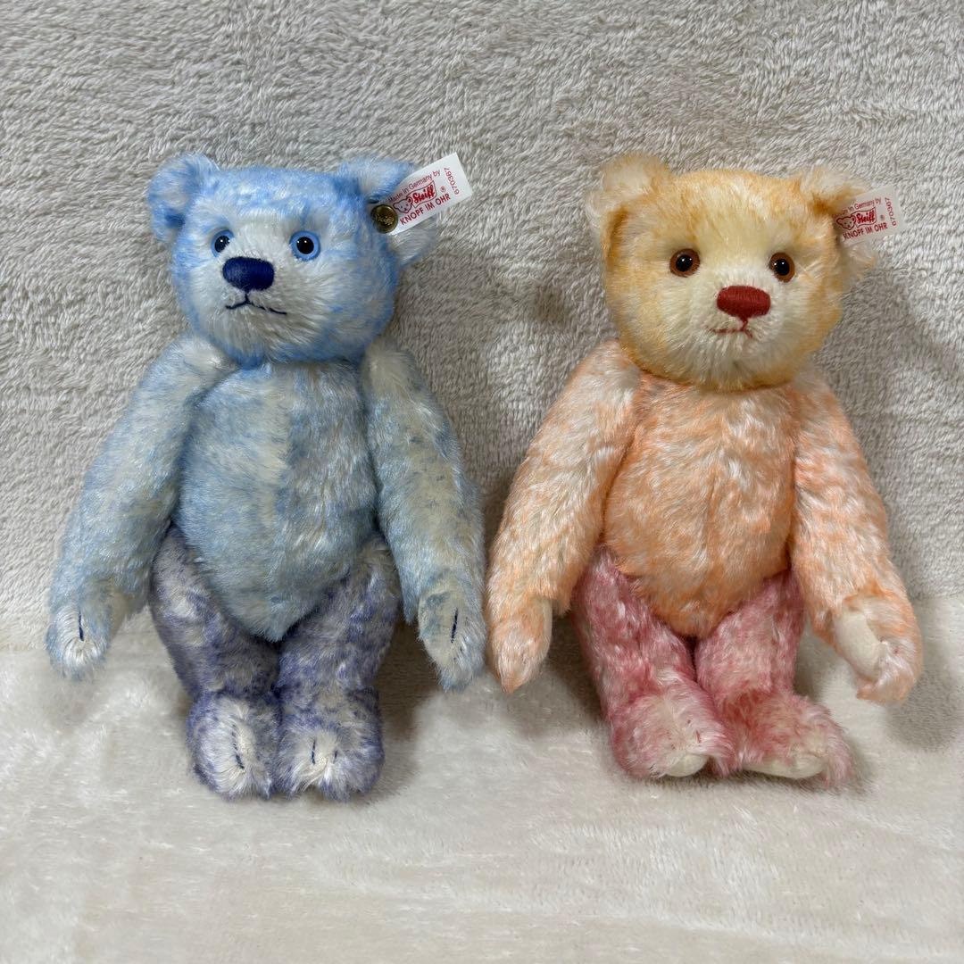 希少 シュタイフ ティディベア Hello 2000 Good-Bye 1999