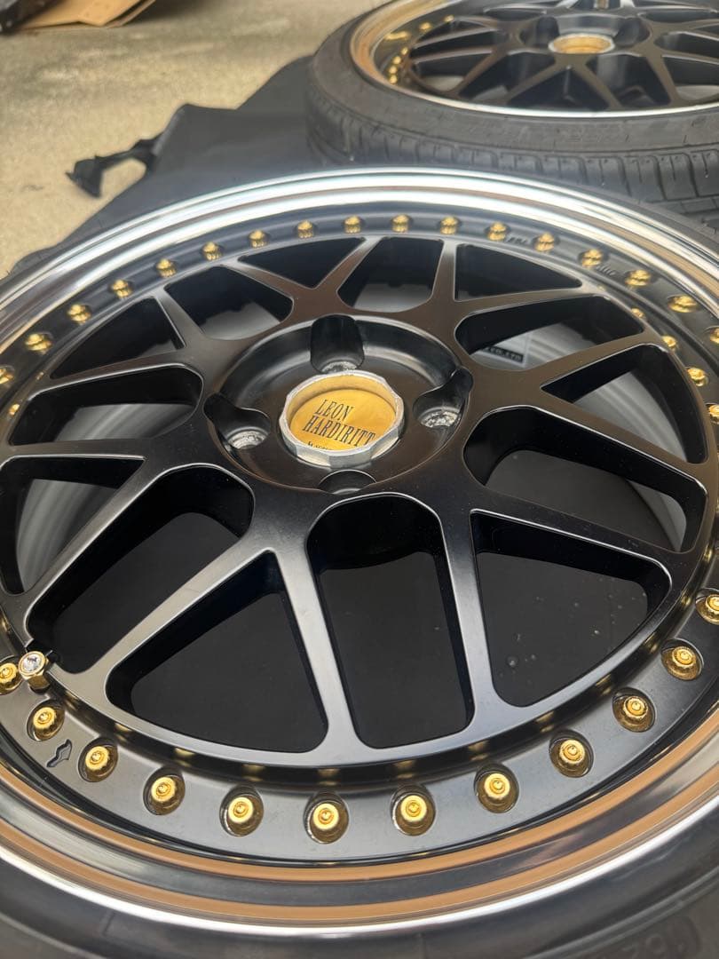 スーパースター　レオンハルト　ゲミュート　マッドブラック　軽　16インチ