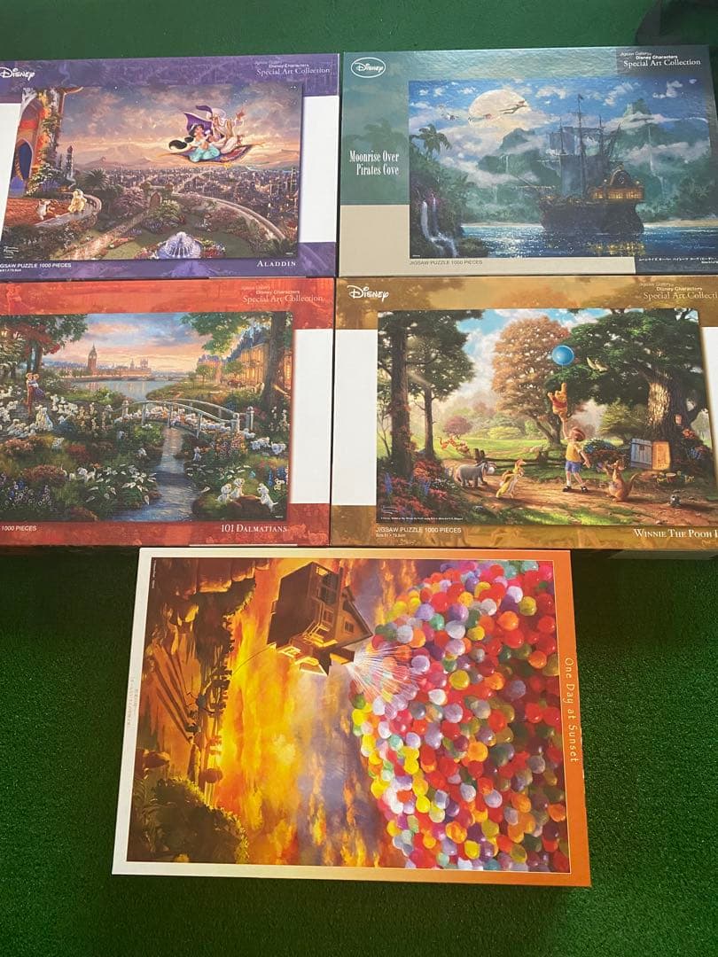 テンヨー　ディズニー　1000ピース　ジグソーパズル　5個まとめ売り