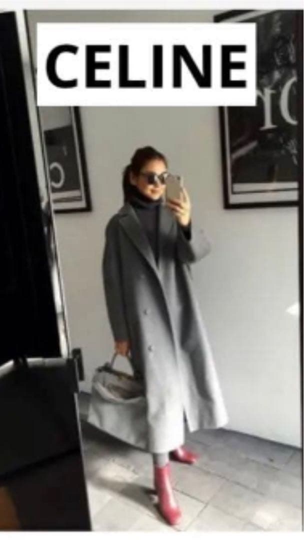 CELINE bambam メタルヒールショートブーツ　36