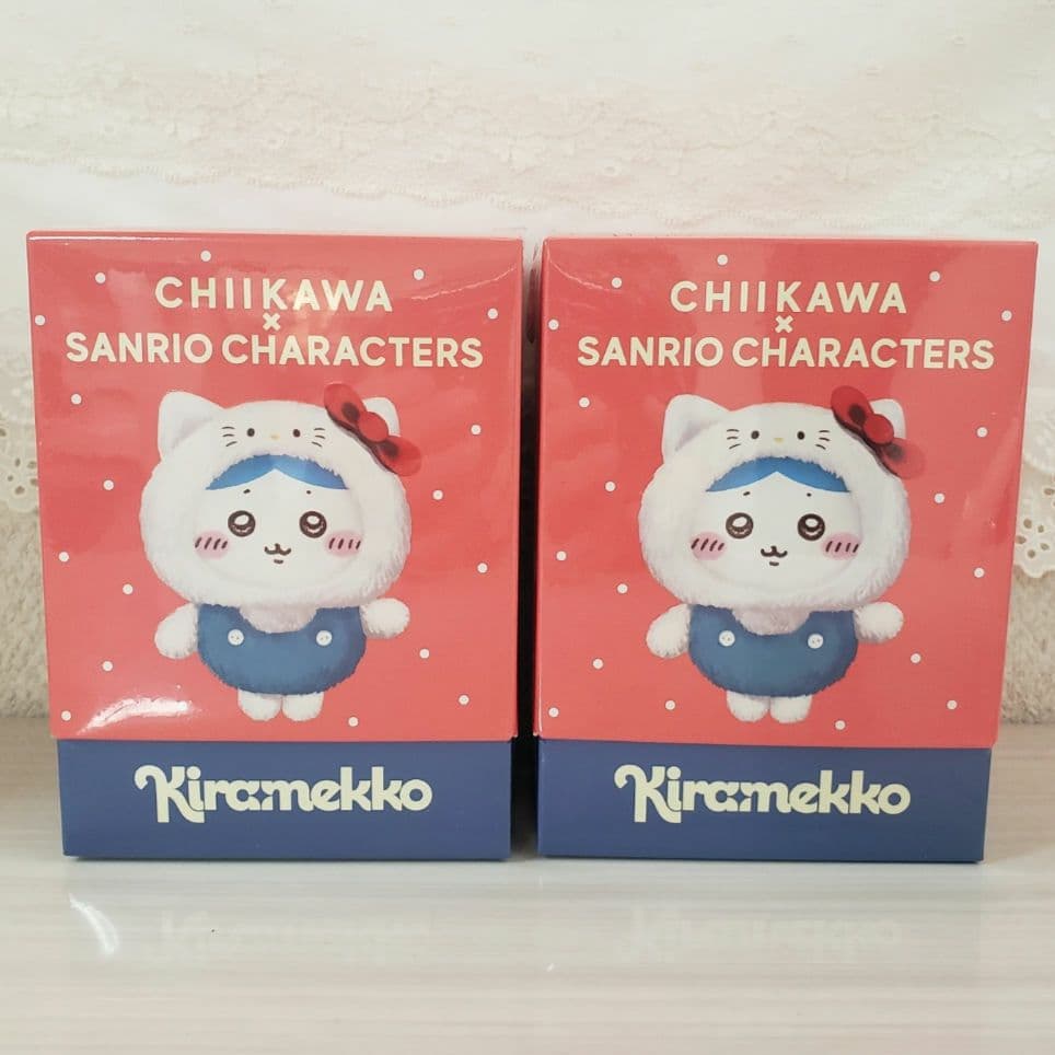 ちいかわ×サンリオキャラクターズ★ Kiramekko（古本屋×シナモロール)