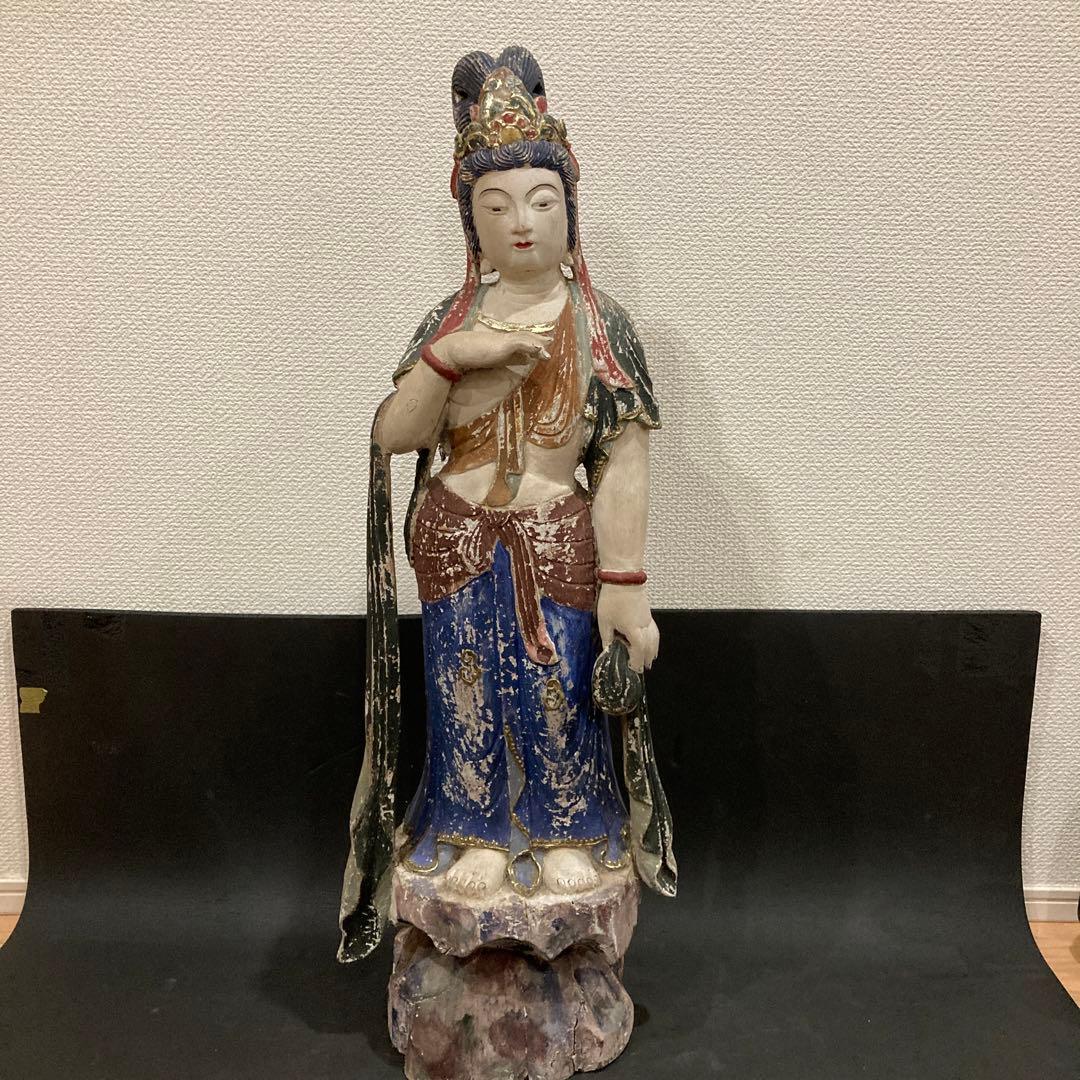 中国仏像　木彫　仏教美術　仏像