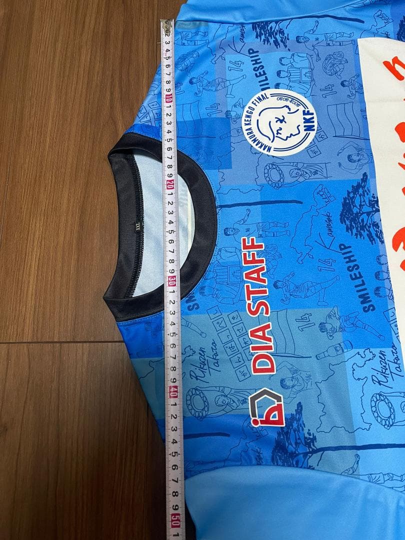 新品 中村憲剛 引退試合 KAWASAKI フレンズ 着用ユニフォーム gol製