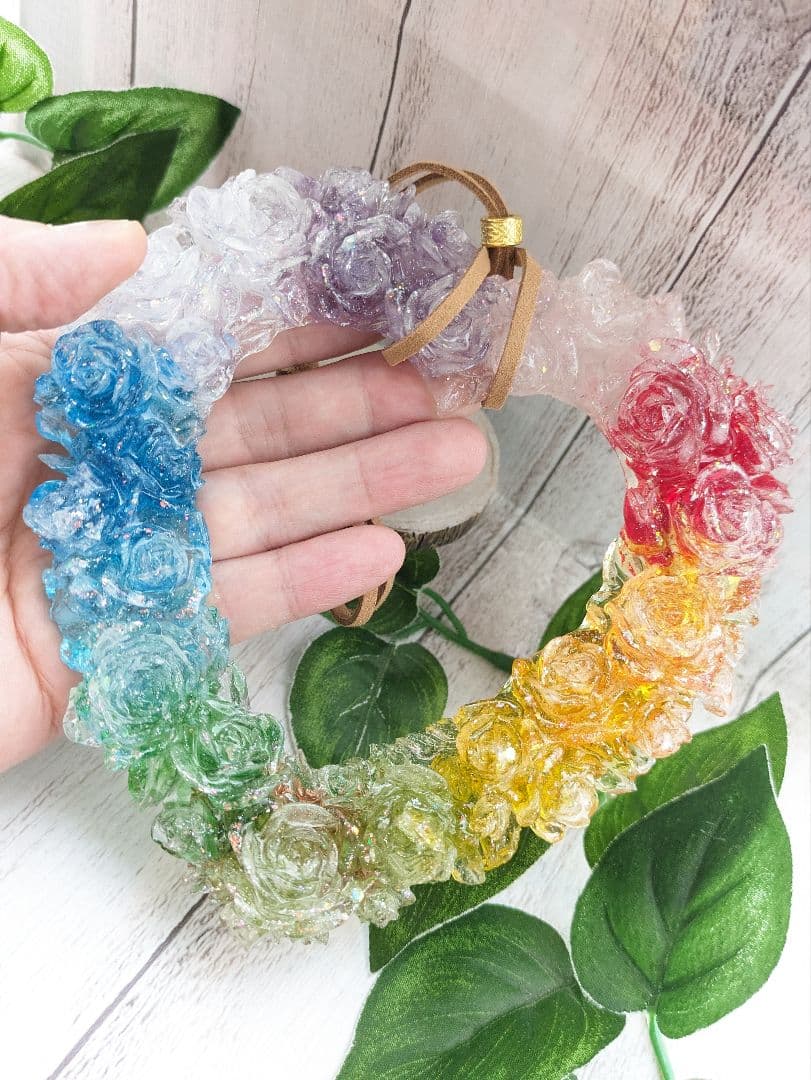 【つる927】ローズクォーツのドレス形オルゴナイト☆他５点