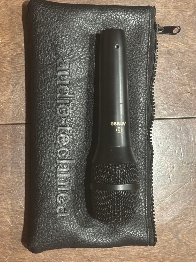 audio-technica ATM-98 ダイナミックマイク 専用ケース付き