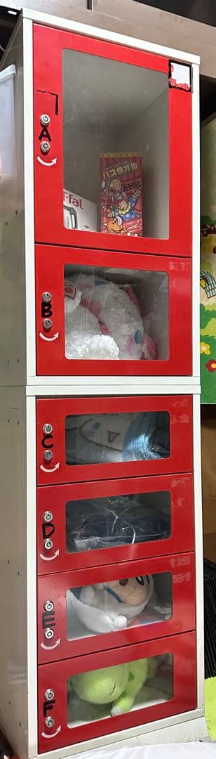 キーボックス　金属製　プライズロッカー　景品ロッカー　ＵＦＯキャッチャー　鍵あり