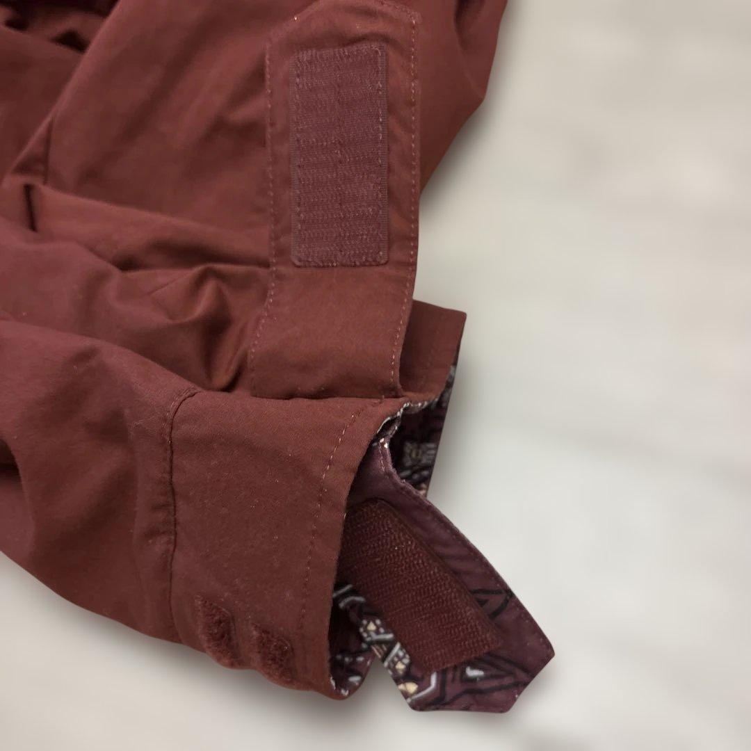 バートン BURTON リバーシブル アノラック ウェア S 蛇パッチ M相当