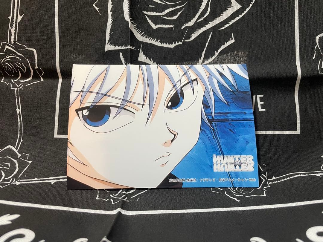 HUNTER×HUNTER キルア　旧アニメ L版サイズ カード　希少