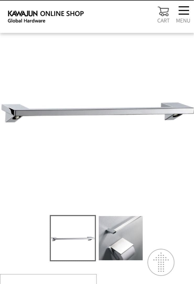 KAWAJUN タオルレール　クローム　10個