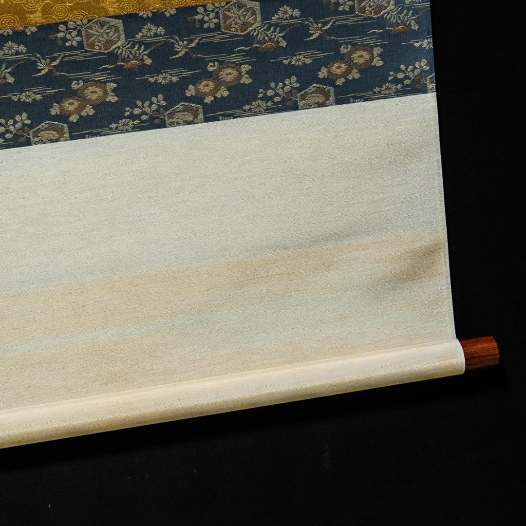 掛軸-1247　佐竹本三十六歌仙　斎官女御　紀貫之　小大君　木版彩色　伊藤嘉晃