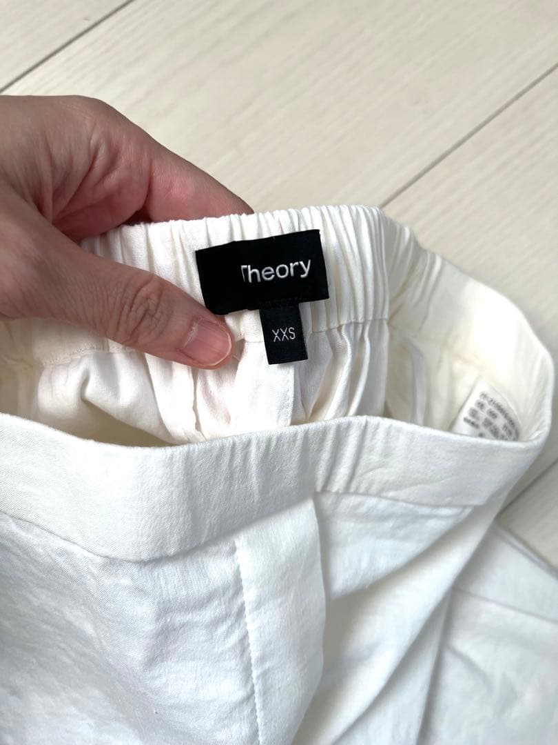 パンツ Theory / Eco Crunch Wash Wide Pull On