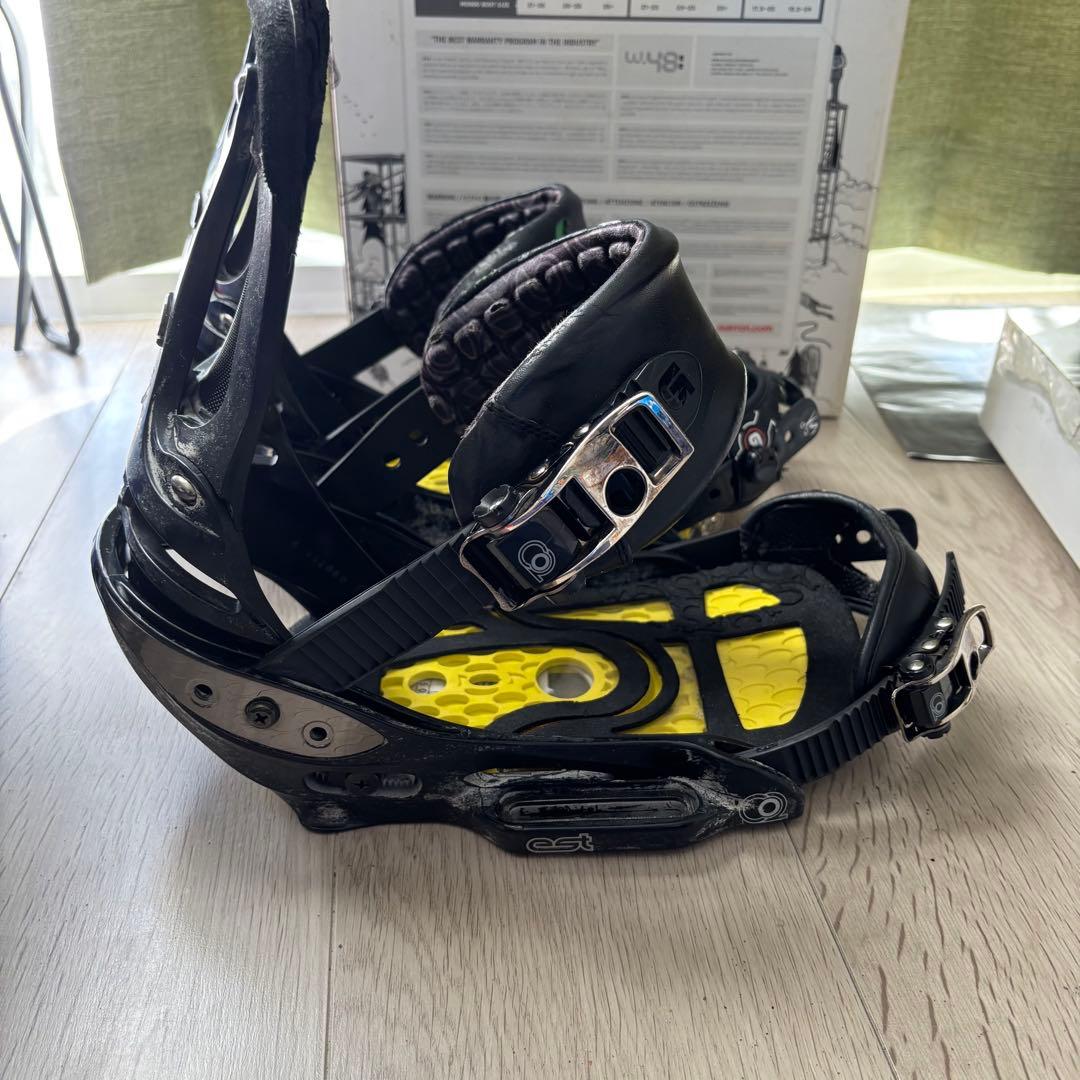 Burton CO2 EST ビンディング Sサイズ　マットブラック　バートン