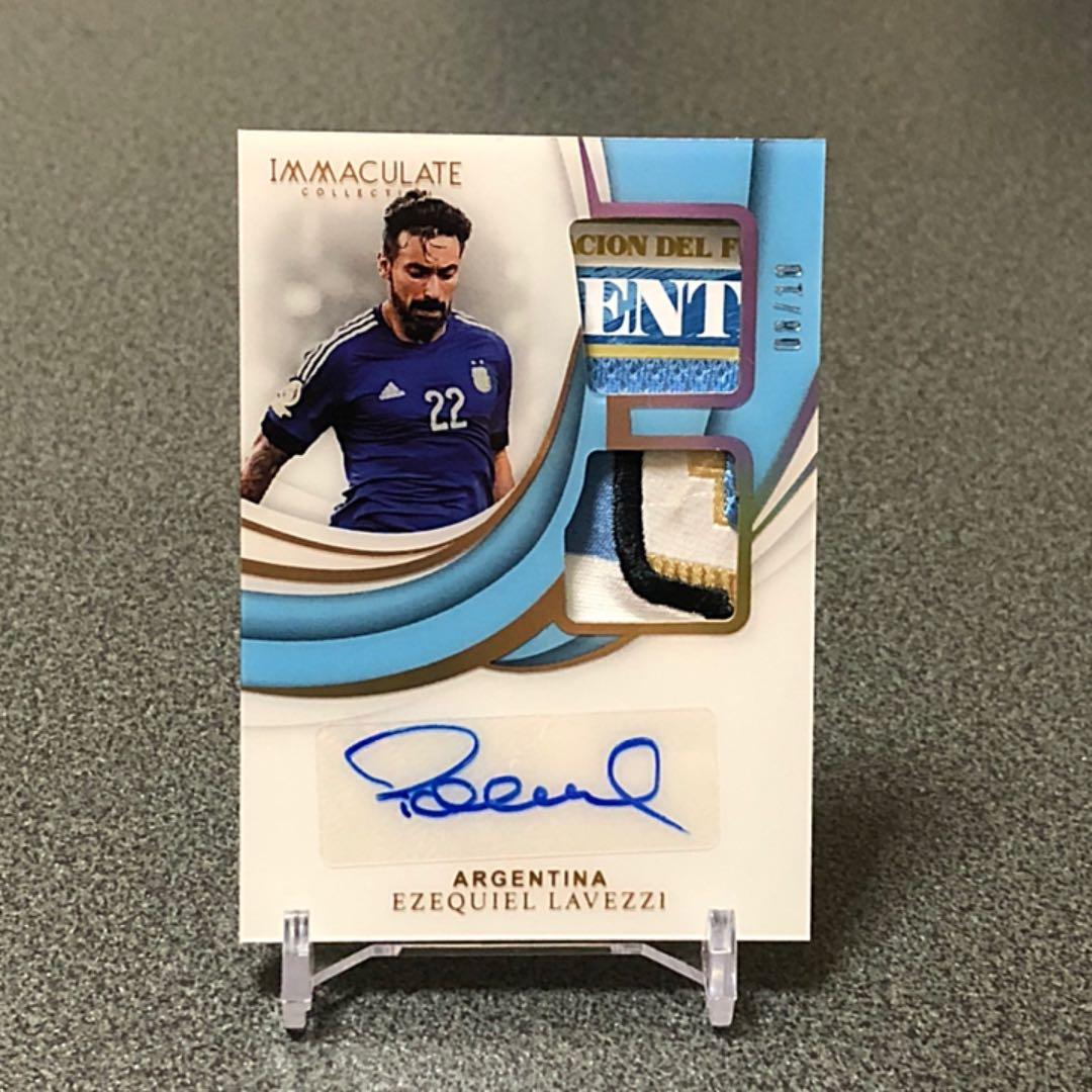 18-19 PANINI immaculate ラベッシ直筆サインパッチジャージ