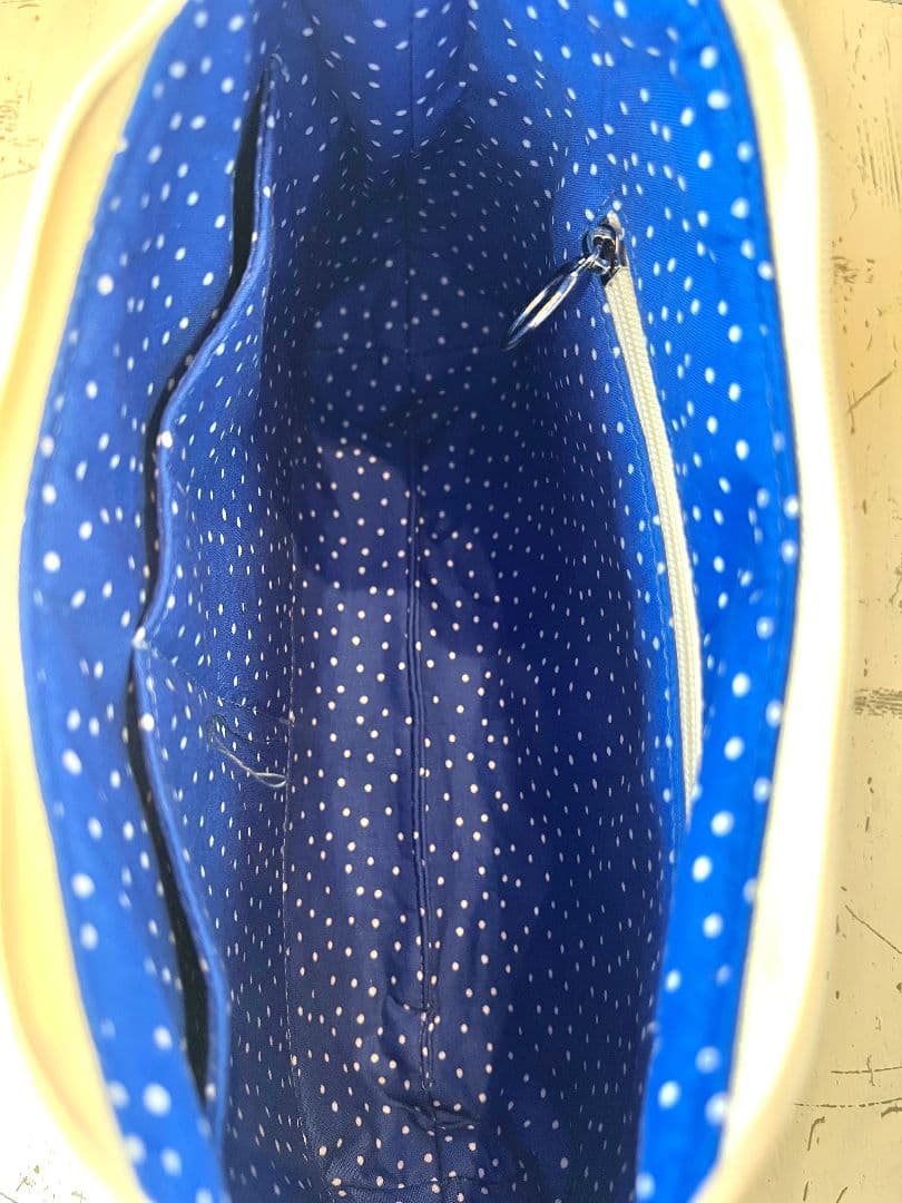 ロラライハリス♡ライトブルーWデニム本革コラボ♡刺繍の三日月ショルダーバッグ♡