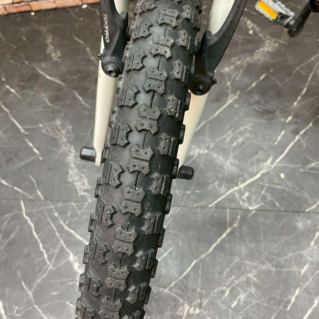 【74】子供用自転車 子供車 ヨツバサイクル ブルー 20インチ シングル