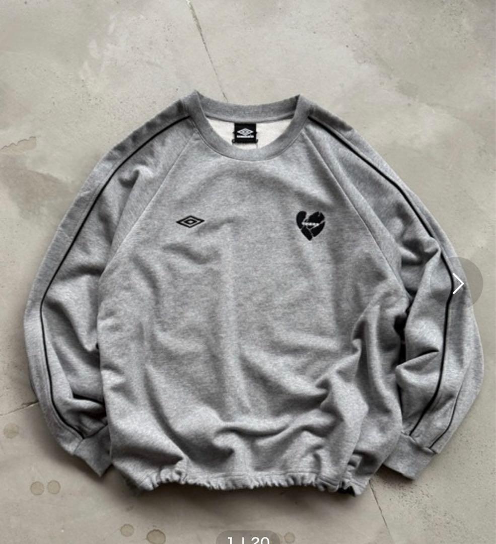 UMBRO×ONCILY パイピングドローコードスウェット