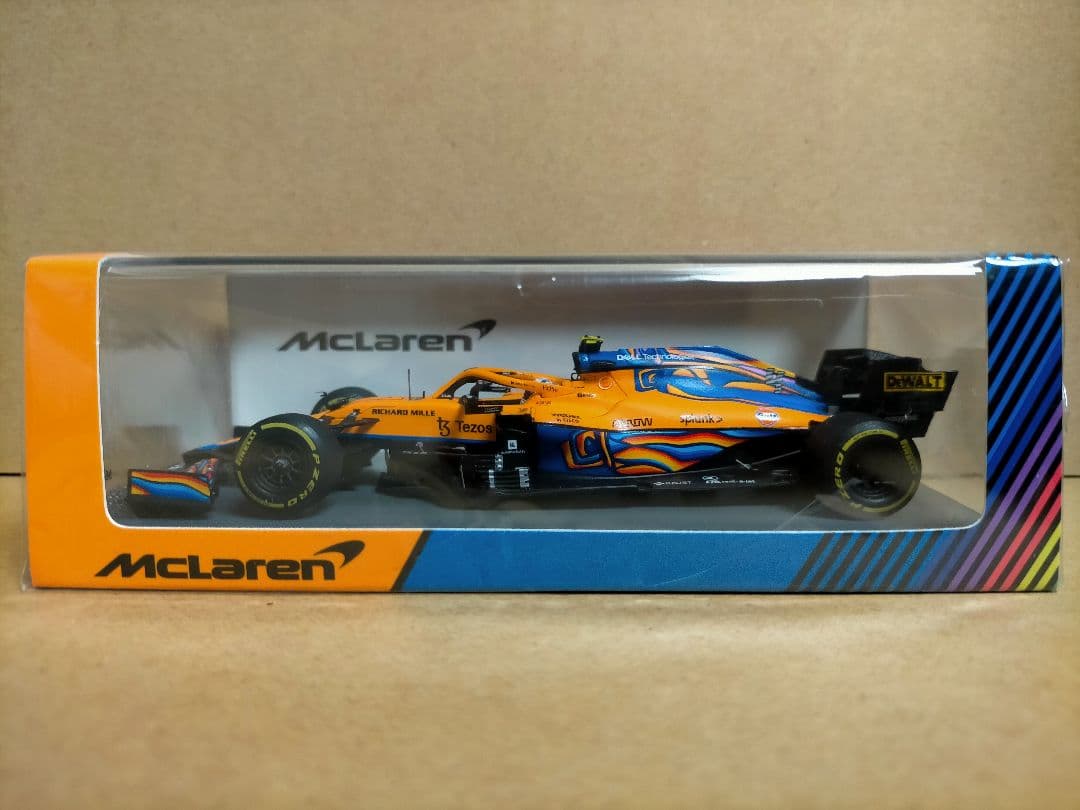 SPARK 1/43 マクラーレン F1 MCL ノリス 2021 アブダビ