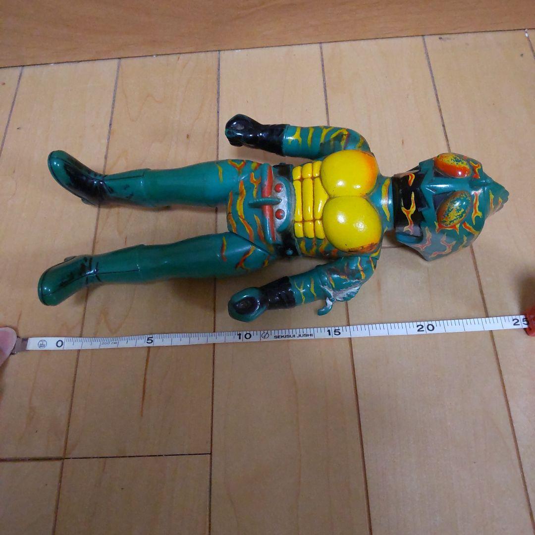 当時物☆アマゾン 仮面ライダー ソフビ フィギュア 旧バンダイ 石ノ森章太郎