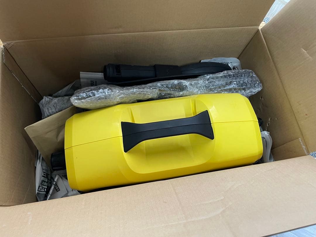 古*K様 KARCHER 高圧洗浄機 K2 本体　別売りの自吸用ホースとフィルタ