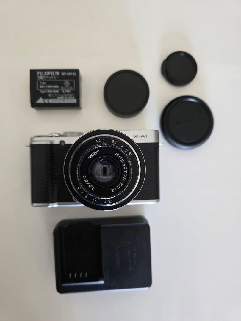 最終価格　fujifilm X-A1 レンズセット　INDUSTAR-50-2