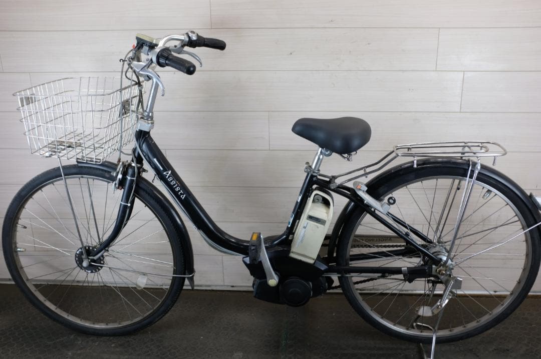 電動自転車BS アシスタ　26インチ　3段　8.1Ah充電器あり