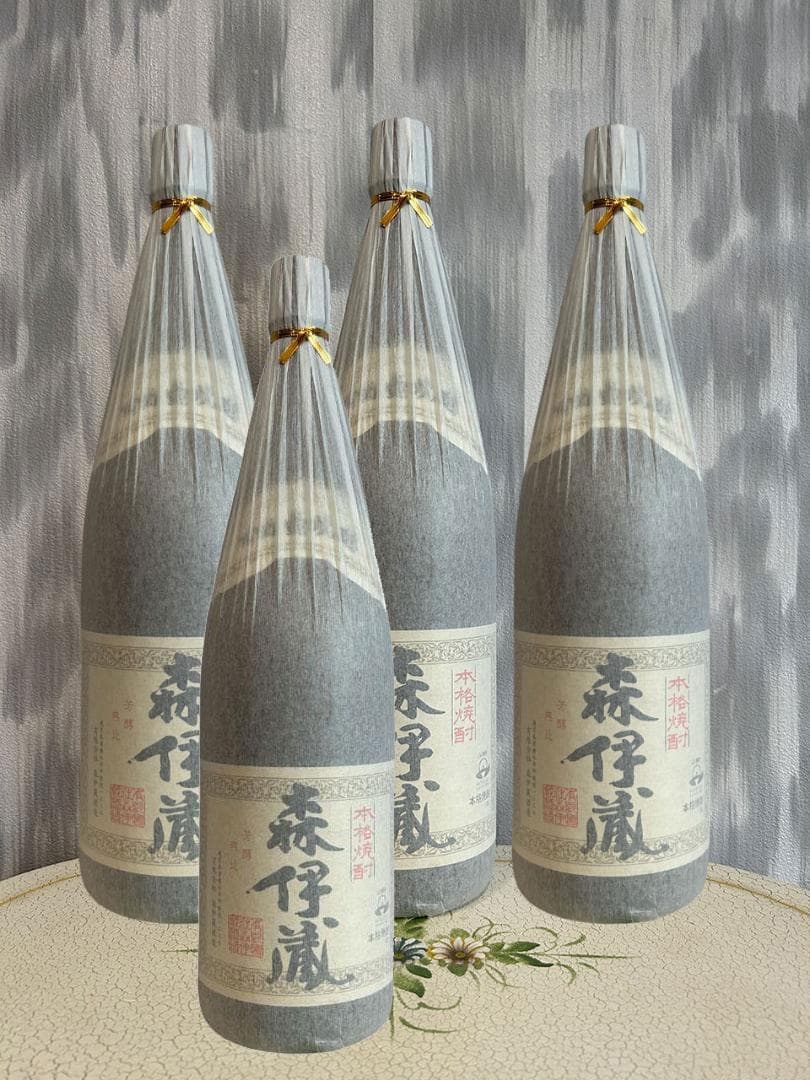 4本セット 森伊蔵1800ml 9月到着1本 8月到着2本 5月到着1本 芋焼酎