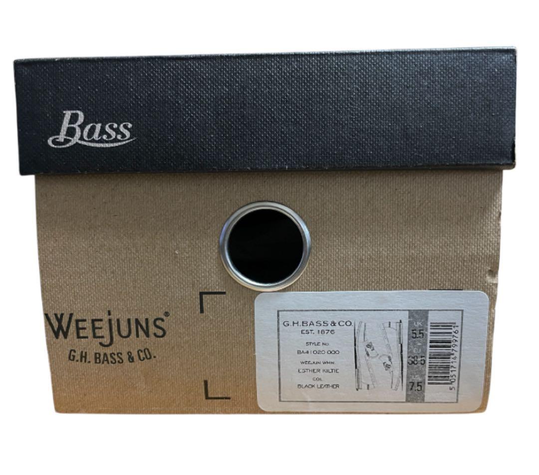G.H.BASS WEEJUNS キルトタッセル ローファー ブラック 黒