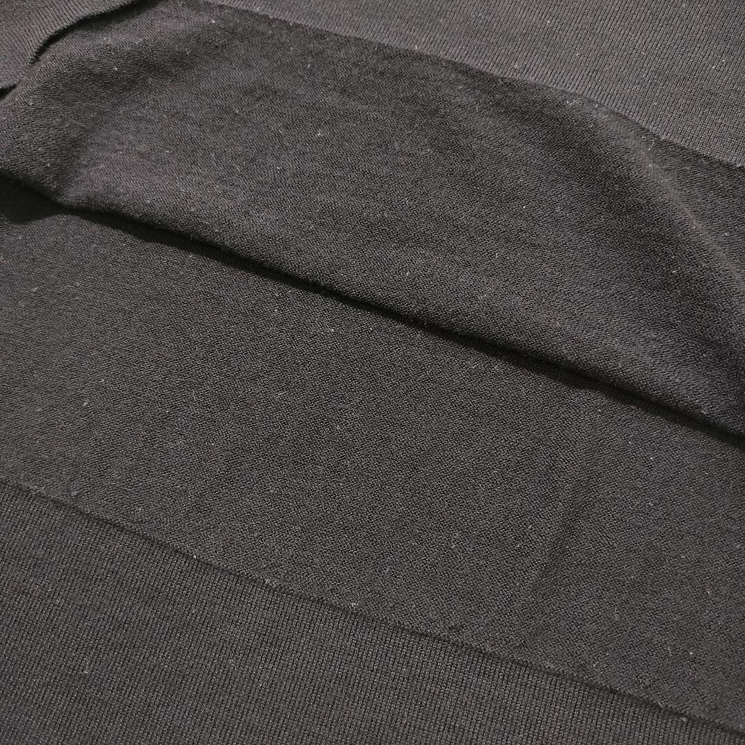 WIRROW ウィロー ウール タートルネック ニット プルオーバー ブラック