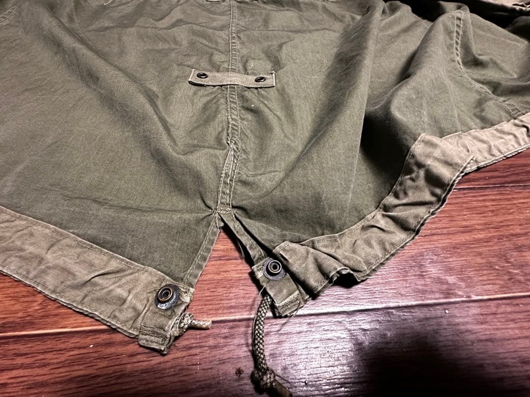 50sミリタリー　SMALLモッズコート M51 ミリタリージャケット　古着
