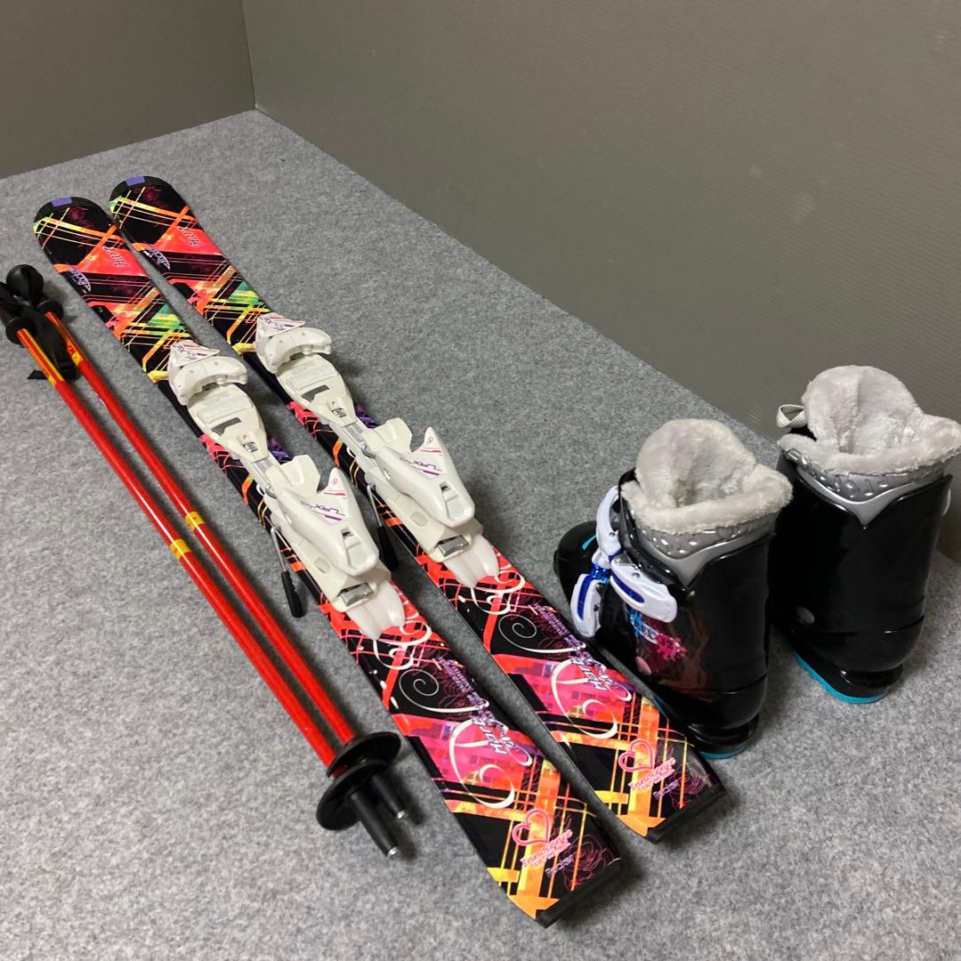 ★メンテナンス済 子供スキーセット　身長120~130cm前後のお子様向け