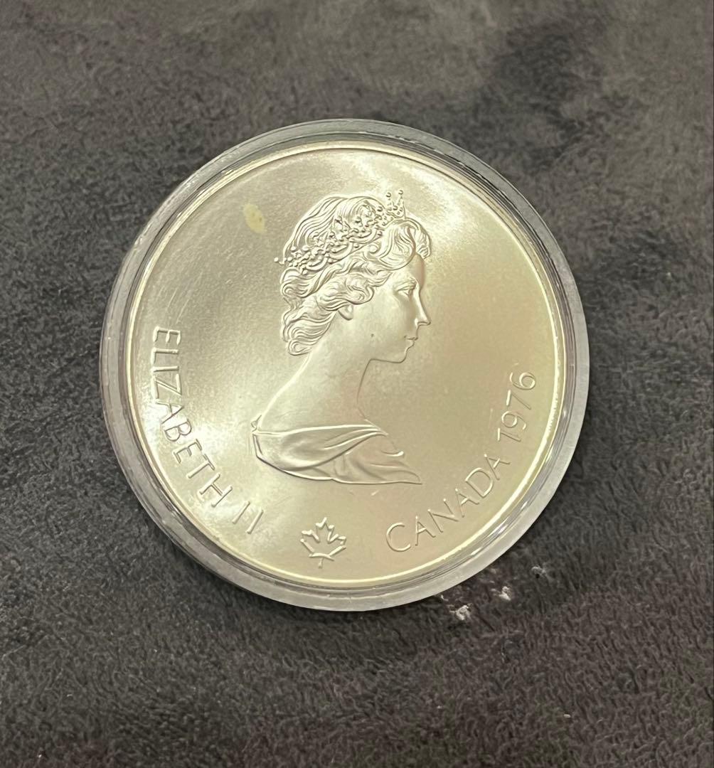 【値下げ】モントリオールオリンピック 記念銀貨　5ドル銀貨 1976