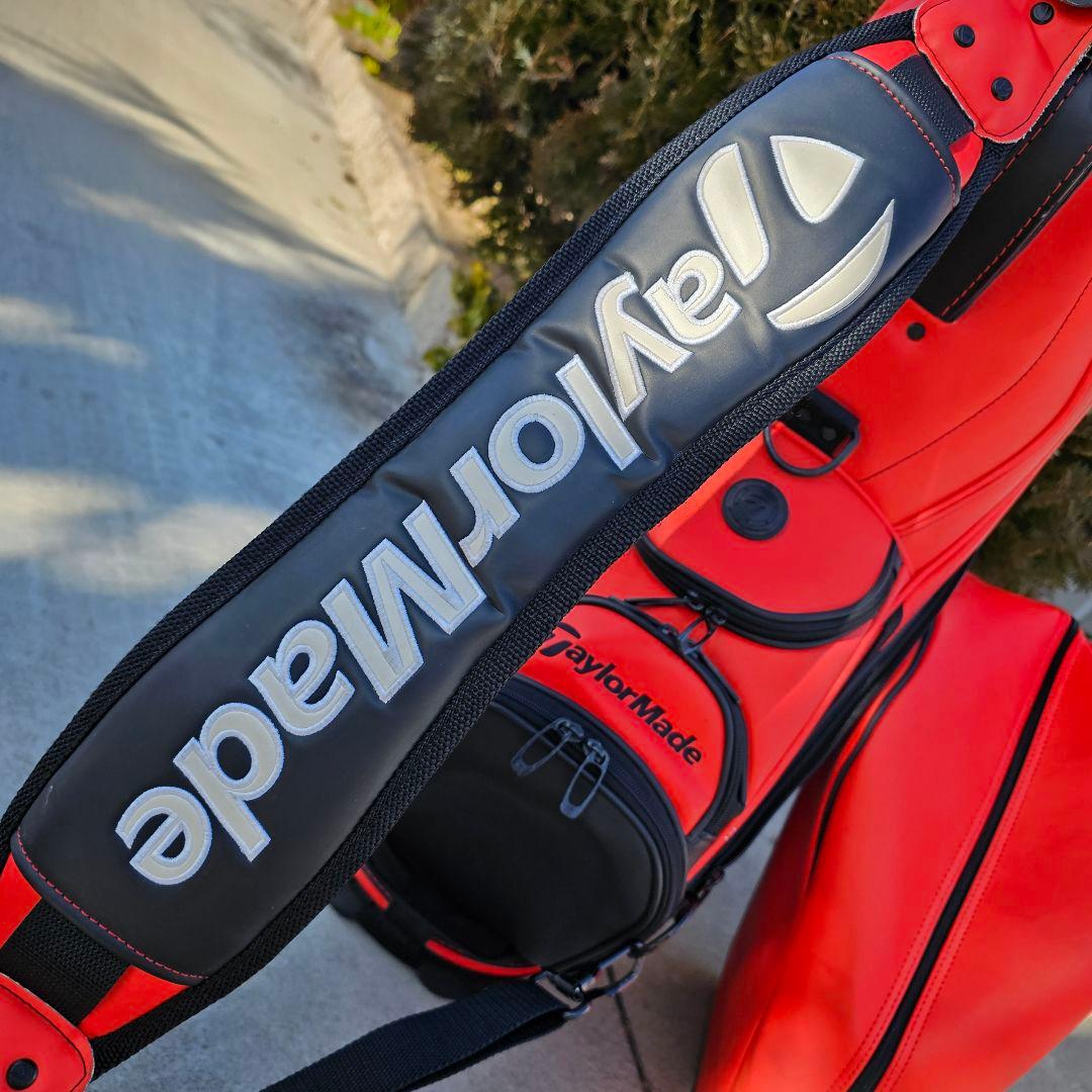 テーラーメイドゴルフ 10.5型3点式プロモデル ツアースタッフキャディバッグ