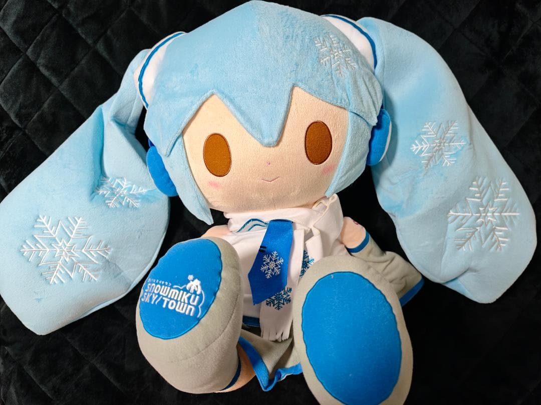 雪ミク  MIKU ビッグサイズぬいぐるみ We love music