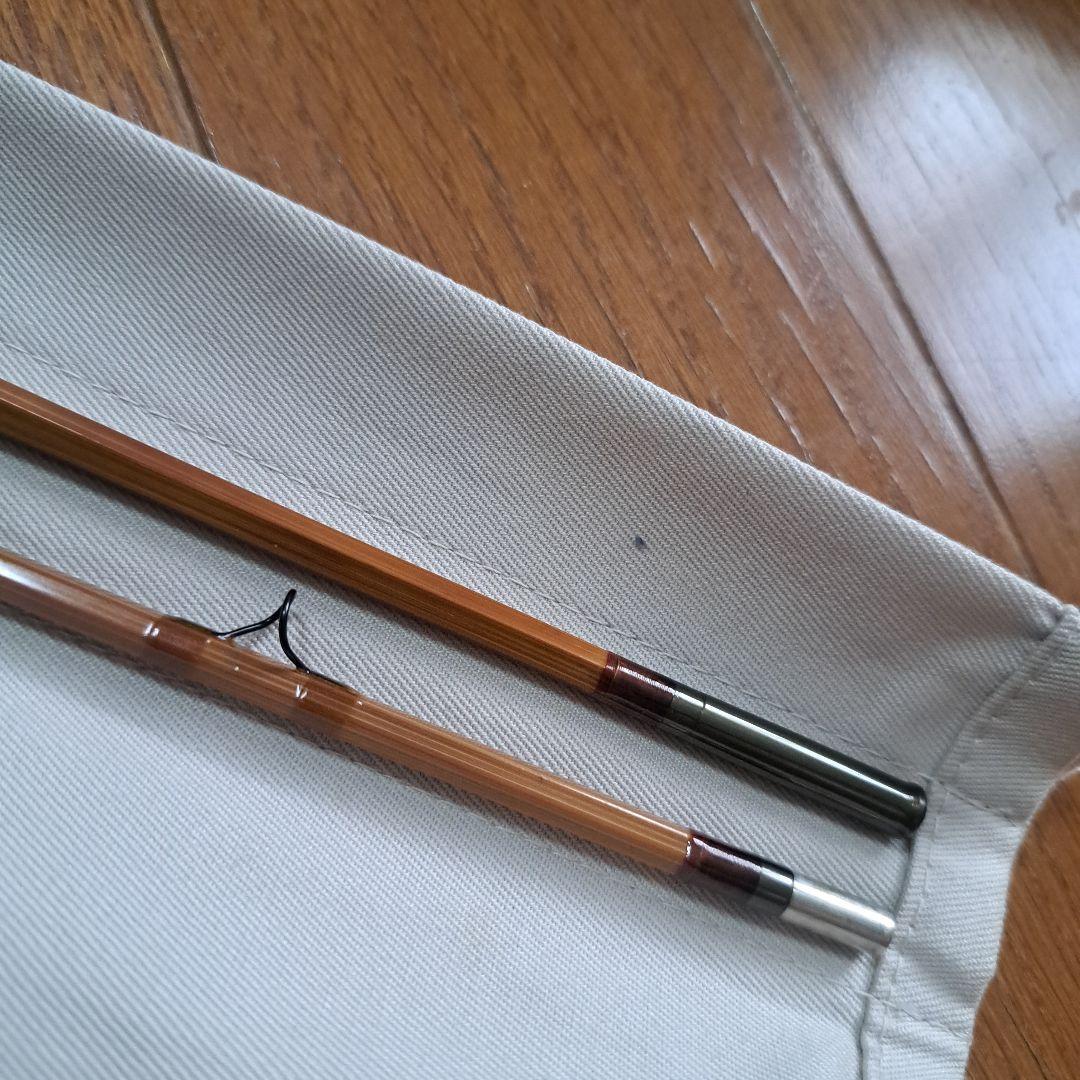 バンブーロッド　6,3#4　地元ビルダー製作 Asamaロッド　美品