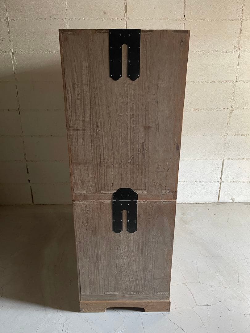 総桐箪笥　古家具　整理タンス　チェスト　5段　ローボード　アンティーク家具　骨董