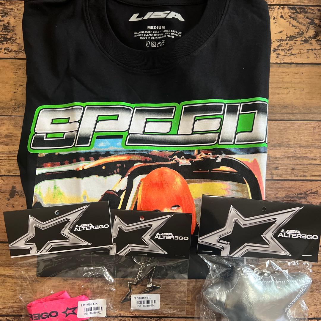 Nubian LISA ALTEREGO グッズ Tシャツ キーホルダー