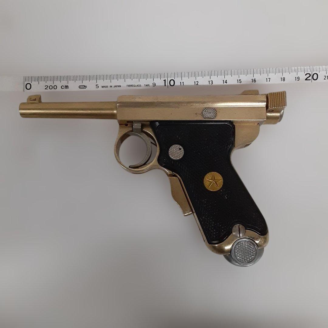 南部式小型自動拳銃 ベビーナンブ 御賜 モデルガン ジャンク　0201-012