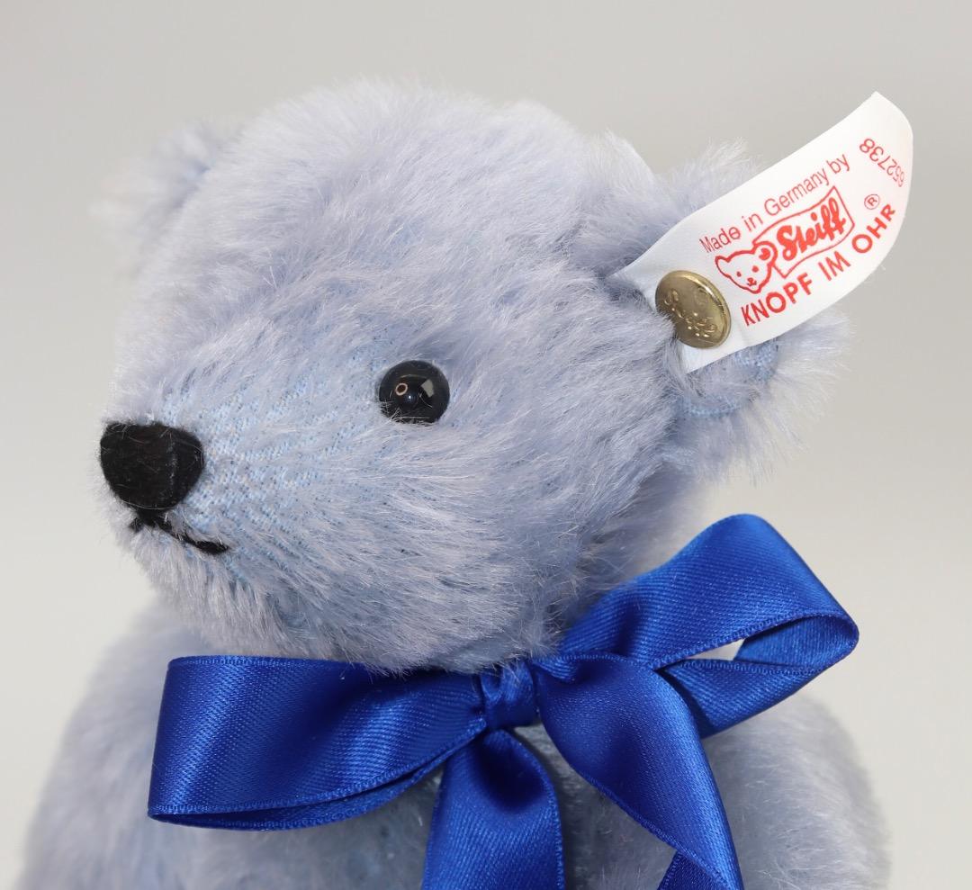 STEIFF-TAKARA シュタイフ-タカラ10周年記念タカラ 青いテディベア