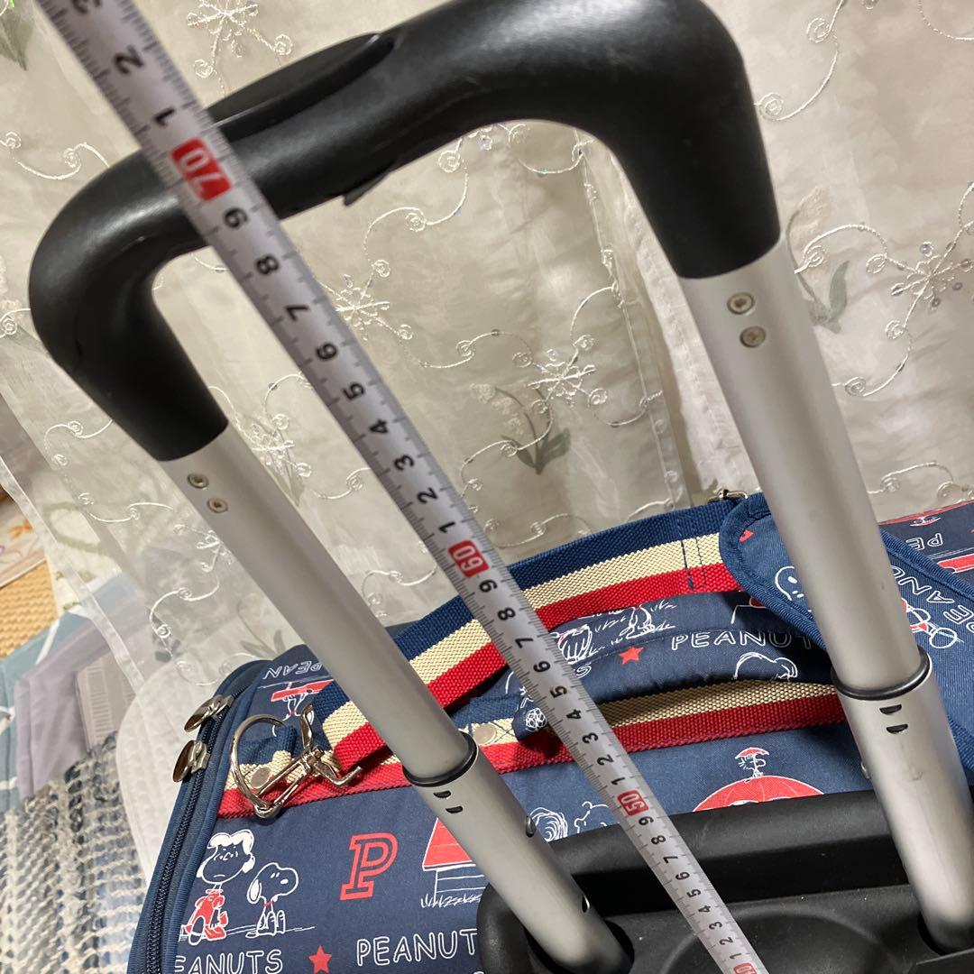 ペットパラダイス PEANUTS スヌーピー キャリーバッグ　キャスター付き 犬