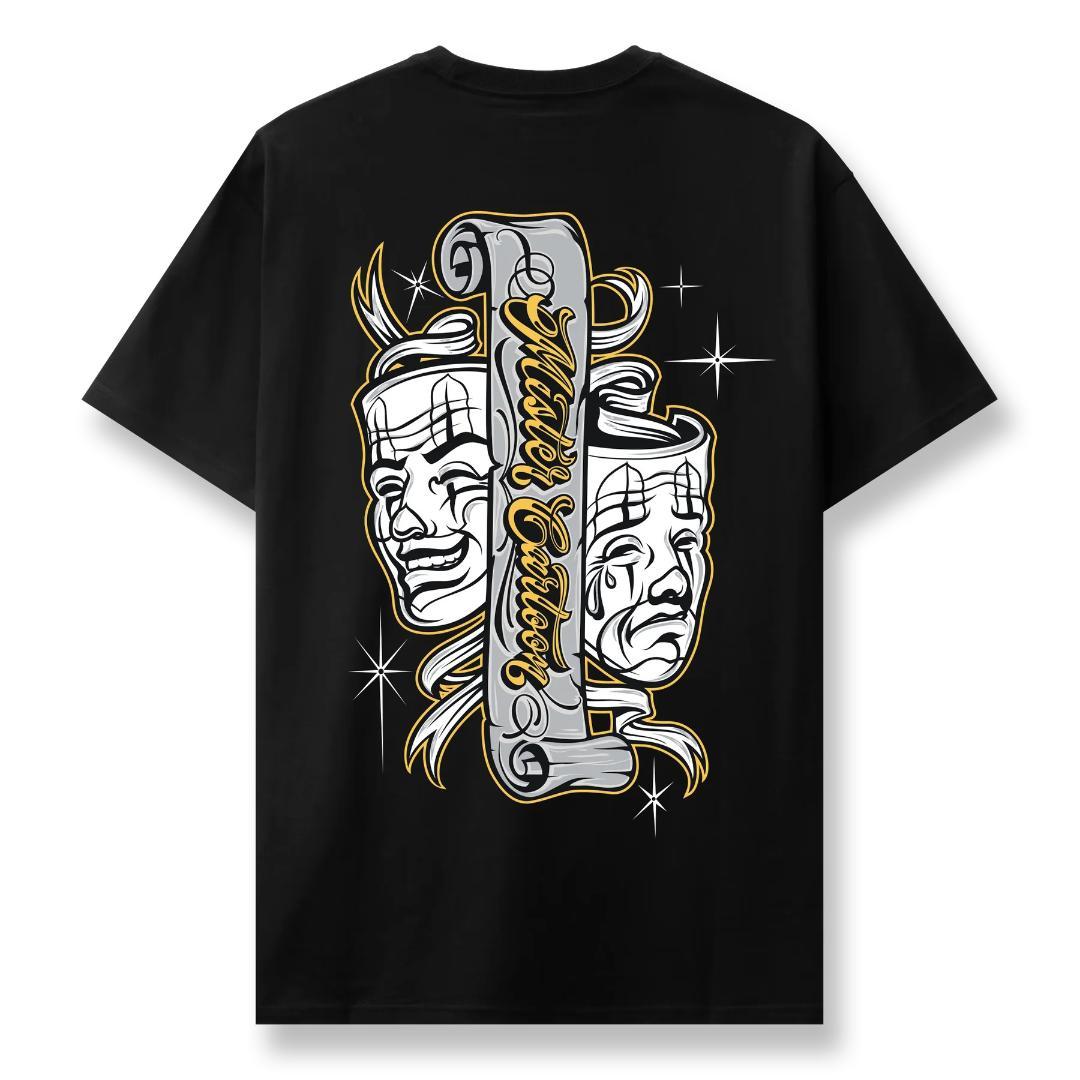 応援グッズ MISTER CARTOON MLB CLOWN MASK TEE YELLOW