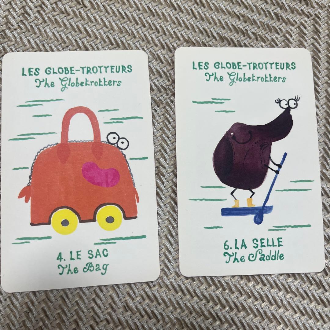 エルメス 紙製カードゲーム　5人の家族　ホリデー　ギフト　2022 希少品