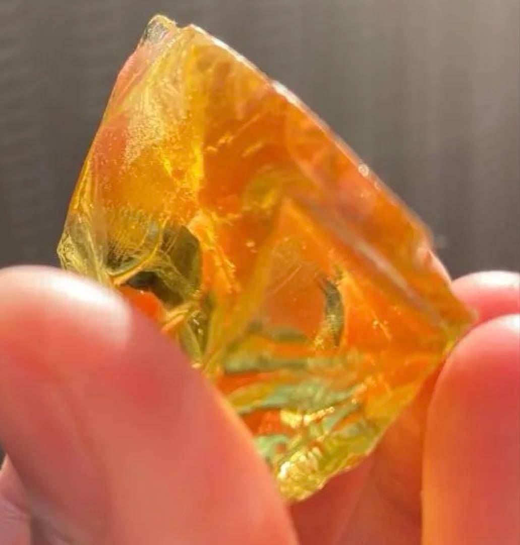 アンダラクリスタル シエラネバダ産 イエロー 36g 原石